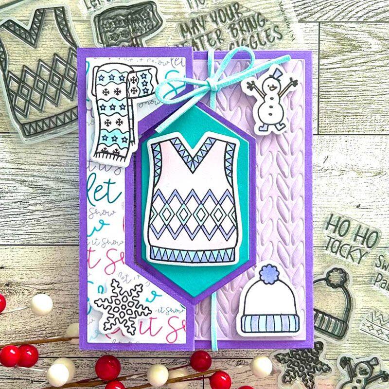 moresweater2stamp Clear Stamp Set