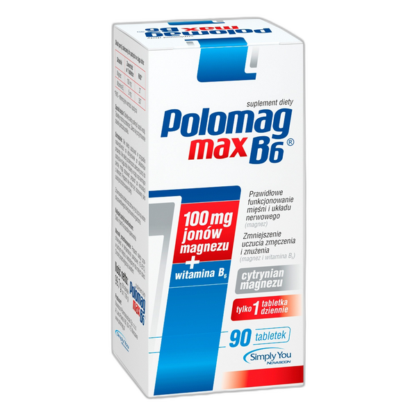 Polomag B6 Max, tabletki, 90 szt.