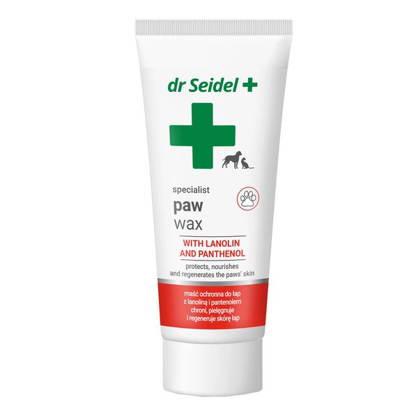 Dr Seidel Paw Wax, maść ochronna do łap dla kota i psa, 75 ml