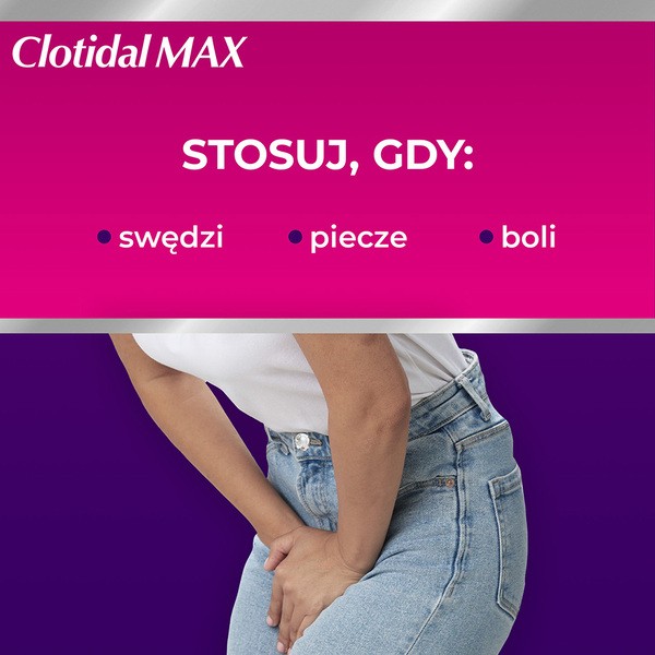 Clotidal MAX, 500 mg, tabletki dopochwowe, 1 szt.
