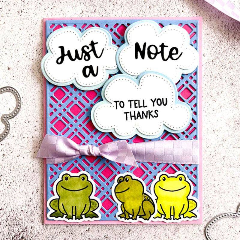 Frogs Kit Clear Stamp Set