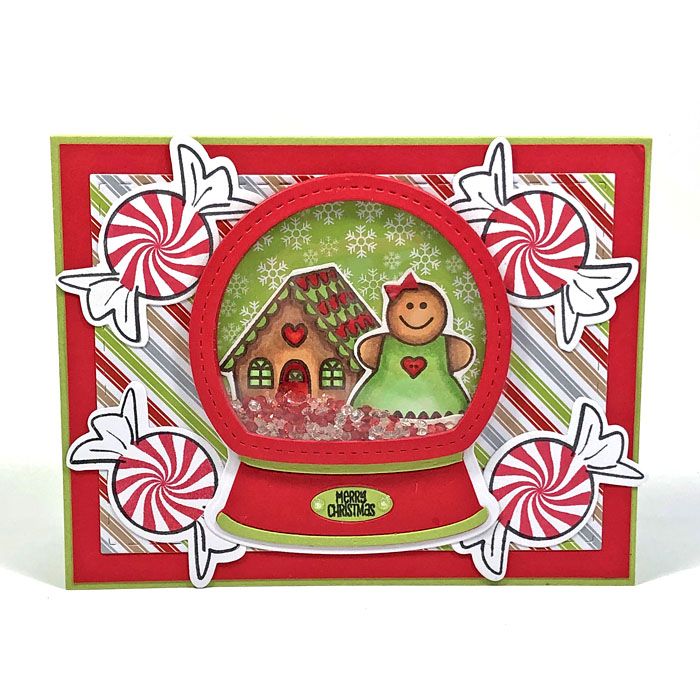 snowglobe2stamp Clear Stamp Set of 19