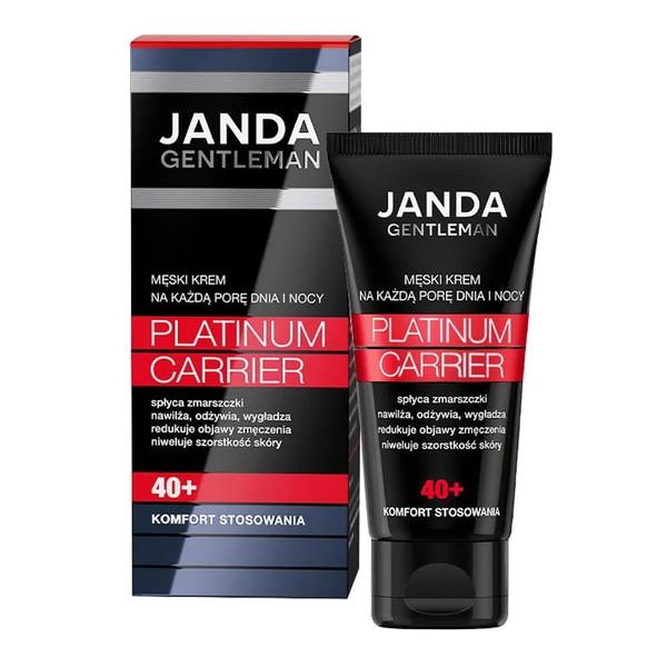 Janda Gentleman Platinum Carrier 40+, krem na każdą porę, 50 ml