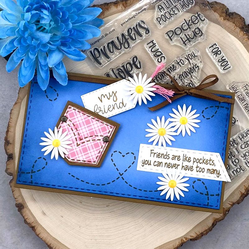 pockethugs2stamp Clear Stamp Set