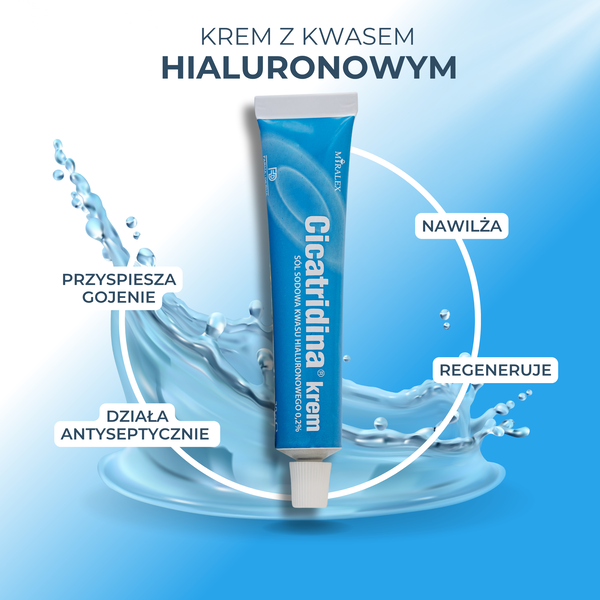 Cicatridina, krem wspomagający leczenie ran, 30 g