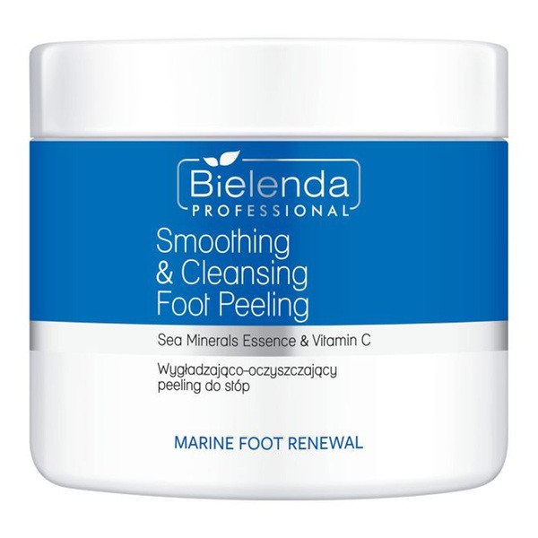 Bielenda Professional Marine Foot Renewal, peeling do stóp, wygładzająco-oczyszczający, 600 g