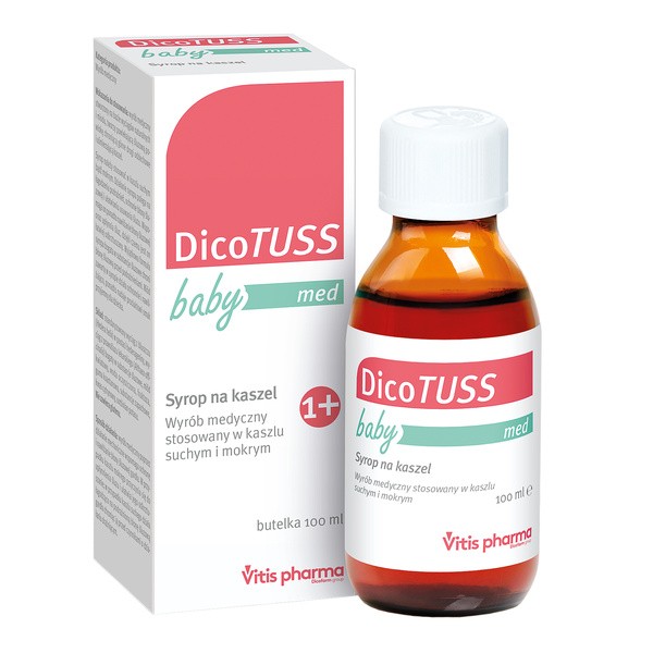 DicoTUSS Baby Med, syrop na kaszel, 100 ml