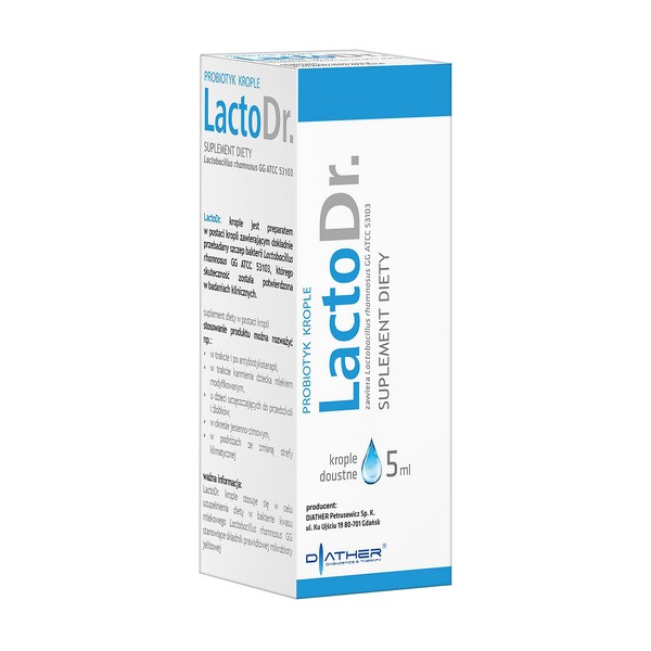 LactoDr., krople, 5 ml