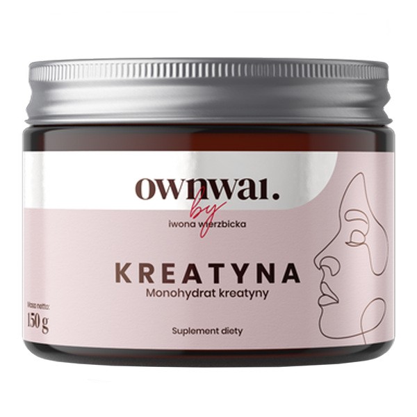 Ownwai Kreatyna - Monohydrat kreatyny, proszek, 150 g