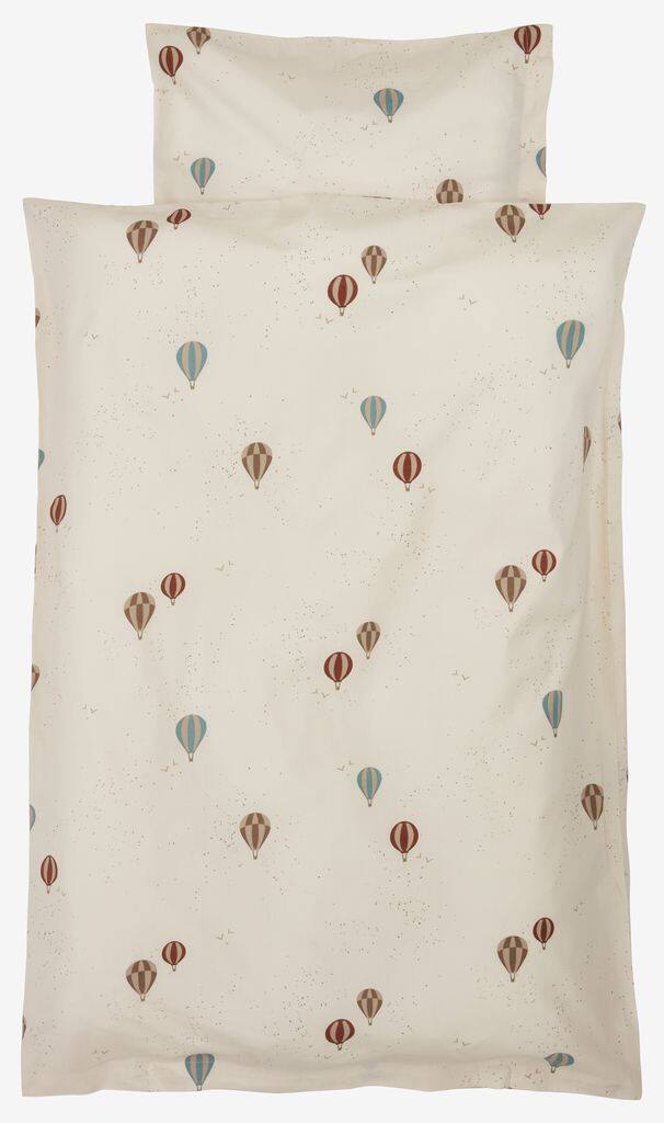 LERKE gyldne børnesengesæt LERKE percale 65x80 natur