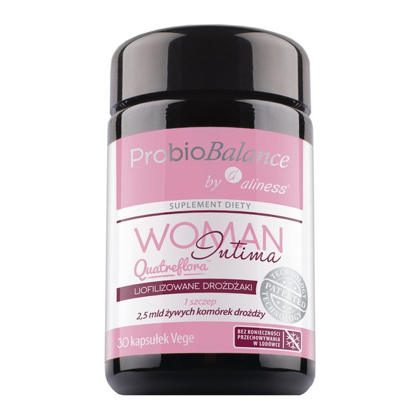 ProbioBalance Woman Intima Quatreflora 2,5 mld, kaps., 30szt