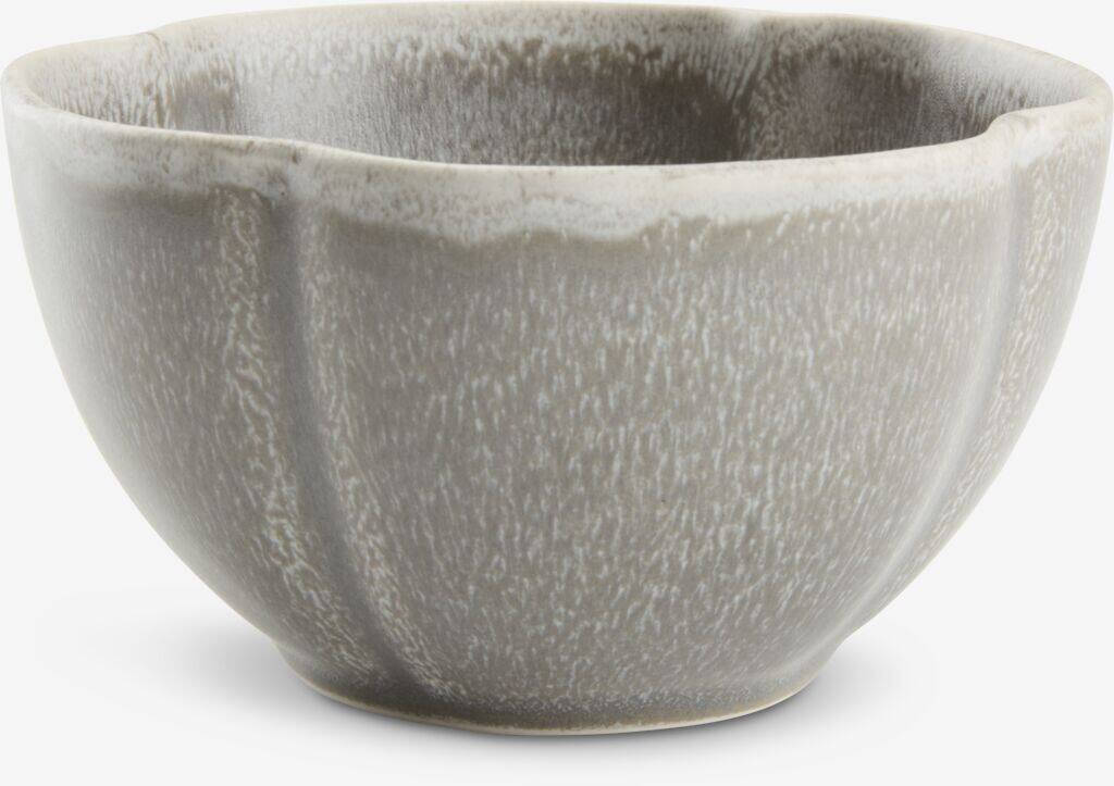 EJLIF EJLIF skål Ø12xH7cm lysegrå