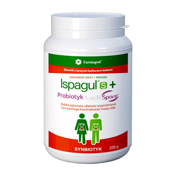 Ispagul S + Probiotyk, proszek, 200 g