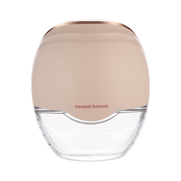 Canpol Babies Hands-Free, podwójny laktator bezprzewodowy, muszlowy, 2 szt.