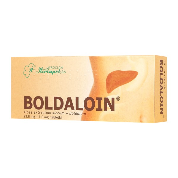 Boldaloin, tabletki, 30 szt.
