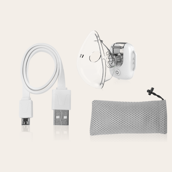 Lionelo Nebi Air Mask White, nebulizator, biały, 1 szt.