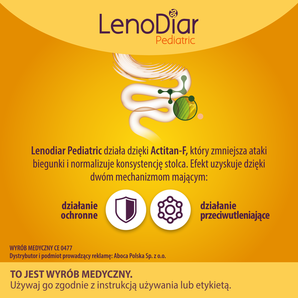 LenoDiar Pediatric, granulat, saszetki, 12 szt.