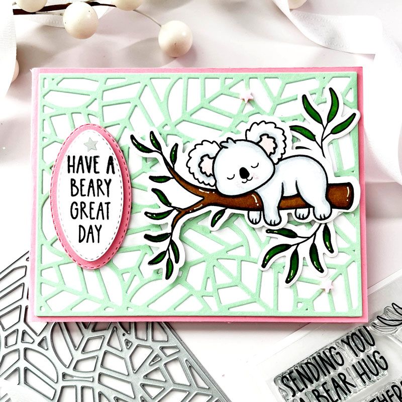 Koala Kuties Clear Stamps Set of 9