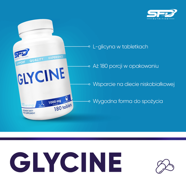 SFD Glycine, tabletki, 180 szt.