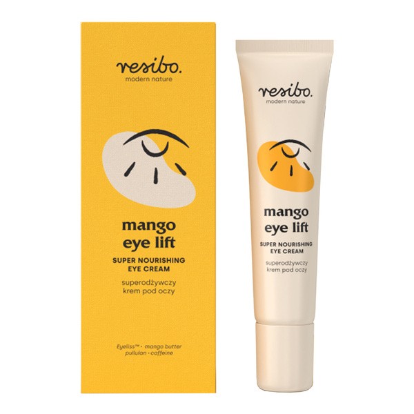 Resibo Mango Eye Lift, superodżywczy krem pod oczy, 15 ml