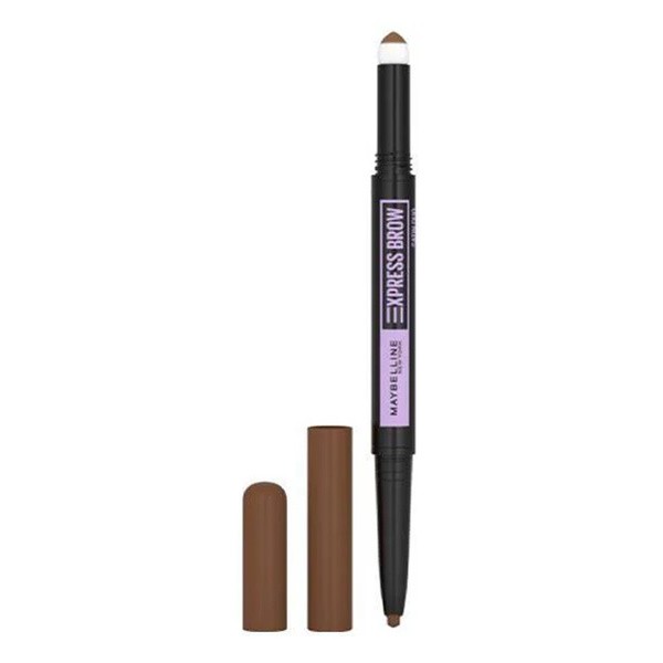 Maybelline Express Brow Satin Duo, kredka do brwi, 02 Medium Brown, 0,71 g