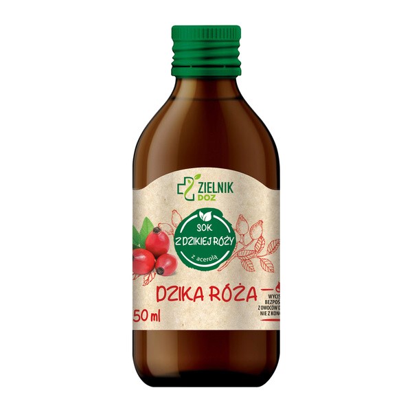 ZIELNIK DOZ Dzika Róża, sok, 250 ml