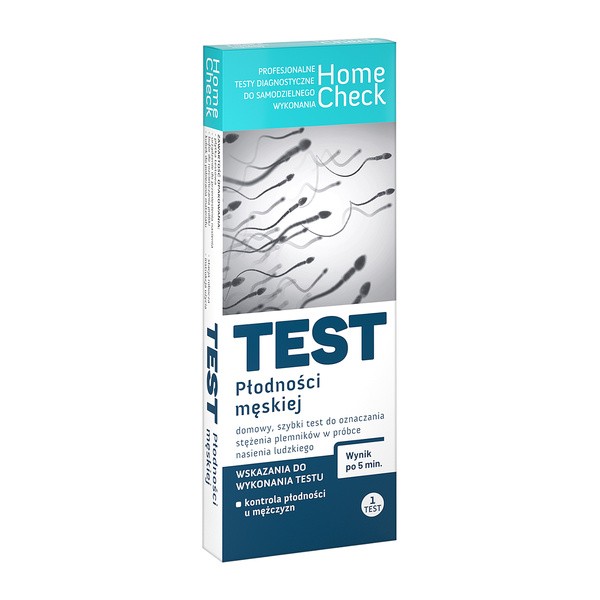 Home Check Test Płodności męskiej, kasetkowy, 1 szt.