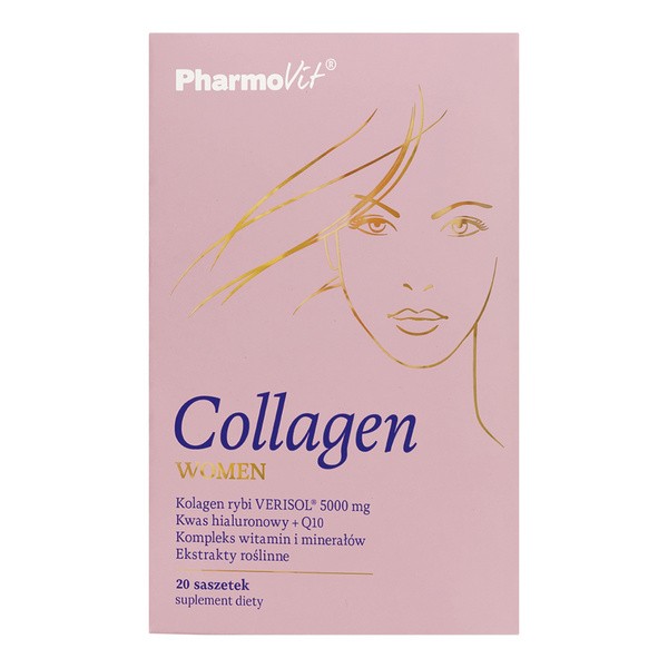 Zestaw 2 x Collagen Women Pharmovit, proszek, 20 saszetek