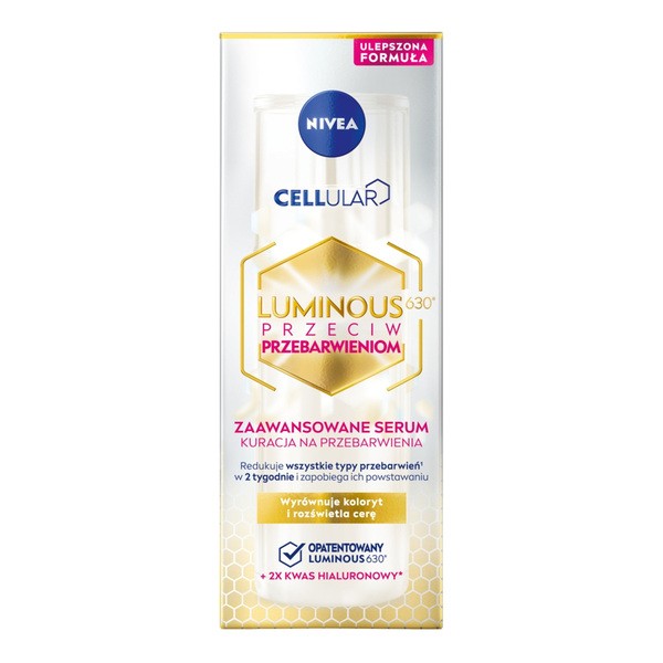 Nivea Cellular Luminous 630, zaawansowane serum na przebarwienia, 30 ml