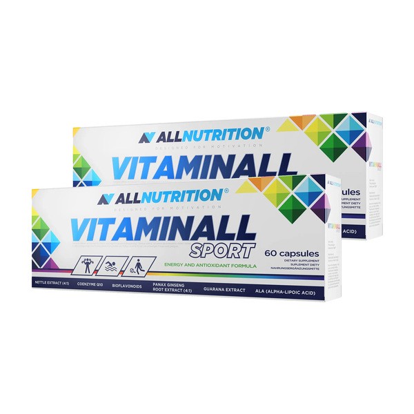 Zestaw 2 x Allnutrition Vitaminall Sport, kapsułki, 60 szt.