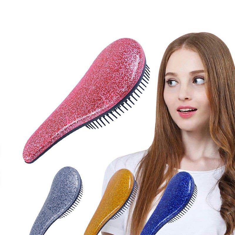 Hot Magic Handle Comb Anti static Massage Hair Brush Comb Salon Styling Hair Brush Professional Exquite Useful Hair Styling Tool