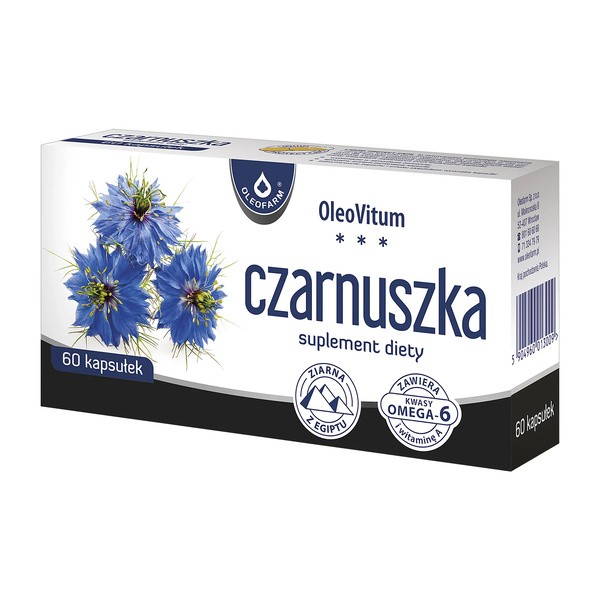 Czarnuszka, kapsułki, 60 szt.