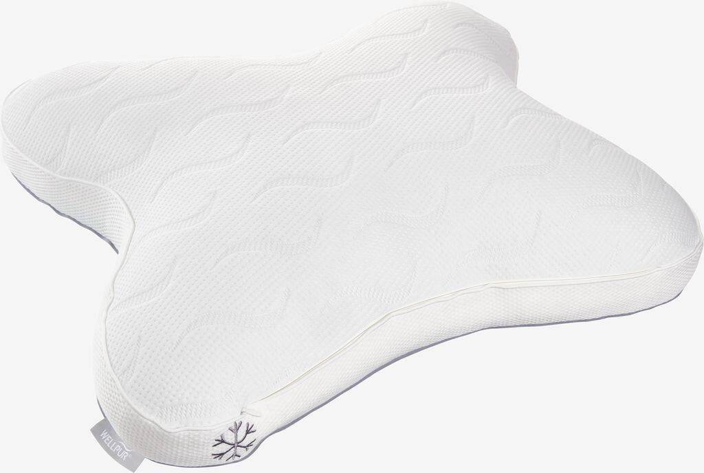 SKAGET guld memory foam pude 46x55x11 WELLPUR SKAGET