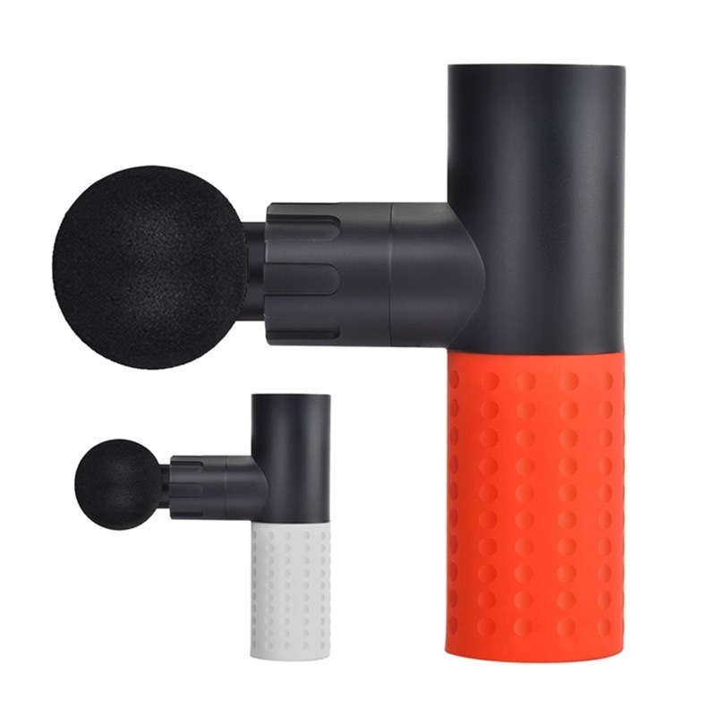 Miniaturowy elektryczny pistolet do masażu mięśni, masażer do terapii bólu, masaż relaksacyjny ciała, łagodzenie bólu, wykonany ze stopu aluminium