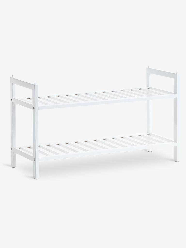 UGGERBY UGGERBY Skohylde med 2 hylder, hvid