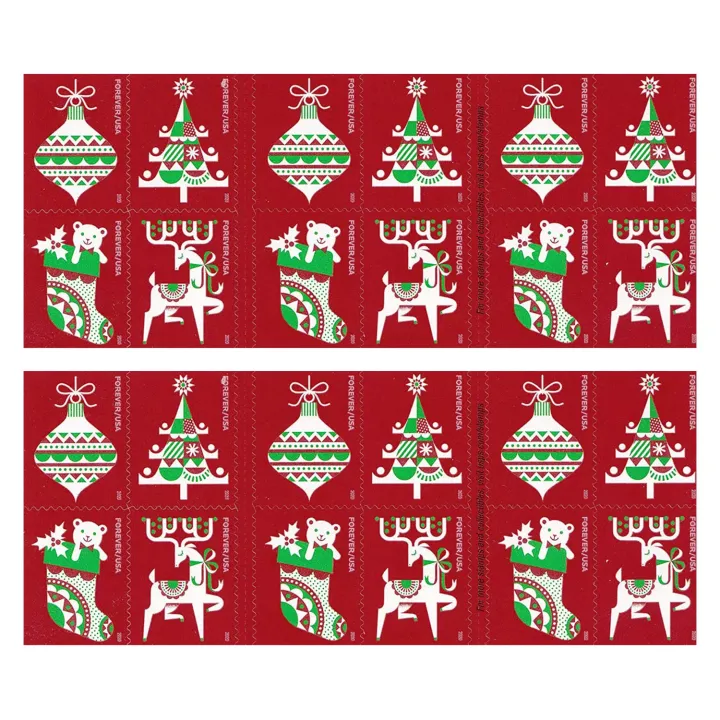 (2020) USPS Holiday Delights Forever Stamps