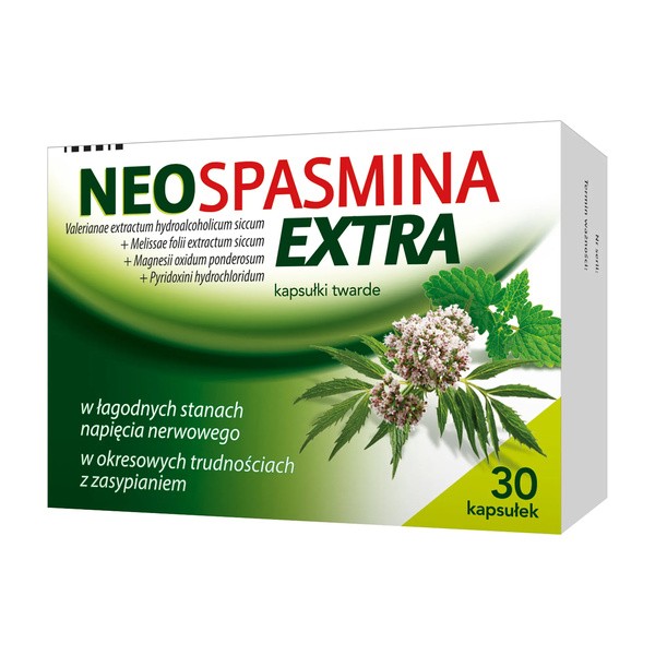 Neospasmina Extra (Extraspasmina), kapsułki twarde, 30 szt.