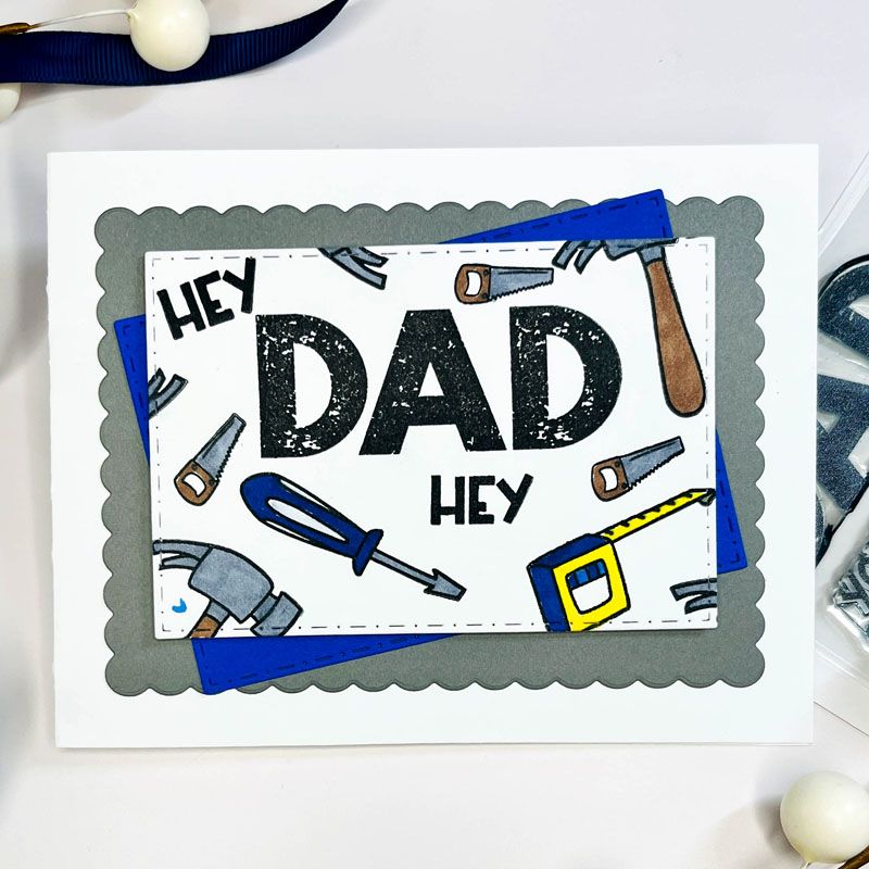 Terrific Tools Clear Stamps Set of 12