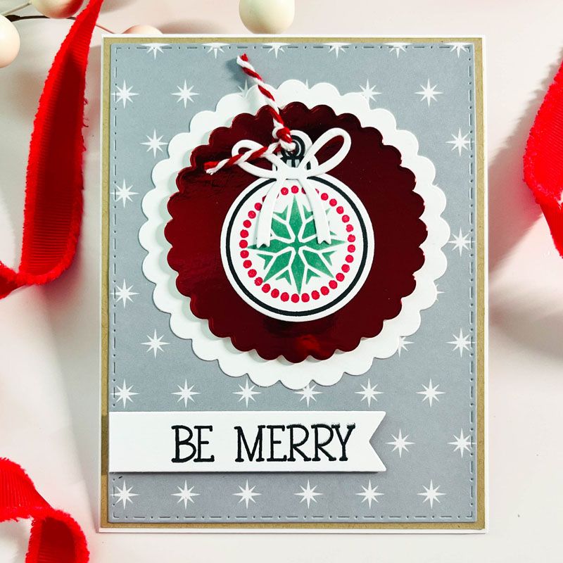 Charming Christmas 3 Clear Stamps Set of 9