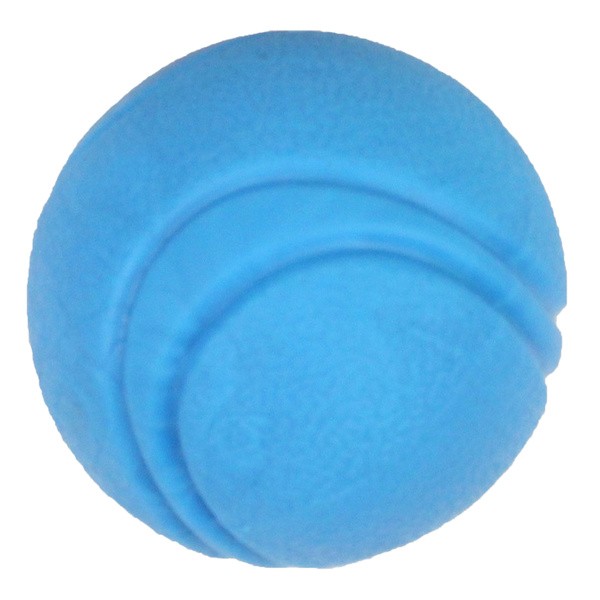 Pet Nova Piłka, zabawka dla psa z gumy termoplastycznej, aromat wołowiny, 5 cm, niebieska, 1 szt.