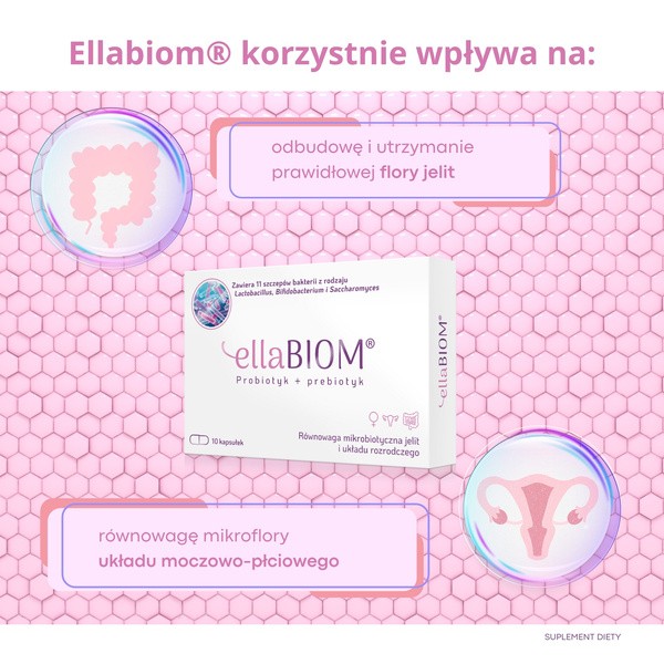 Ellabiom, kapsułki, 10 szt.