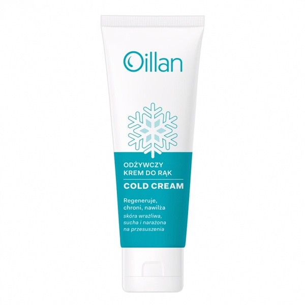 Oillan Cold Cream, odżywczy krem do rąk, 50 ml