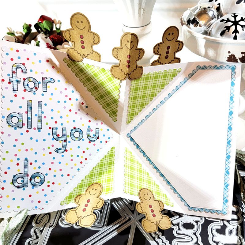Stripy Alphabet Double Clear Stamp Set