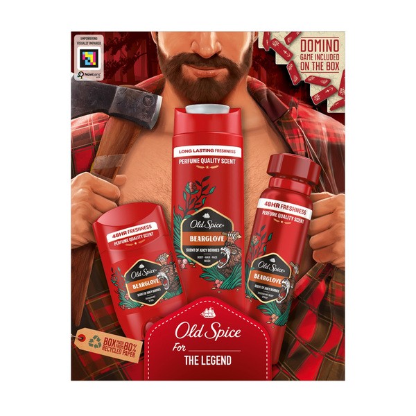 Old Spice Bearglove Lumberjack Zestaw upominkowy z żelem pod prysznic