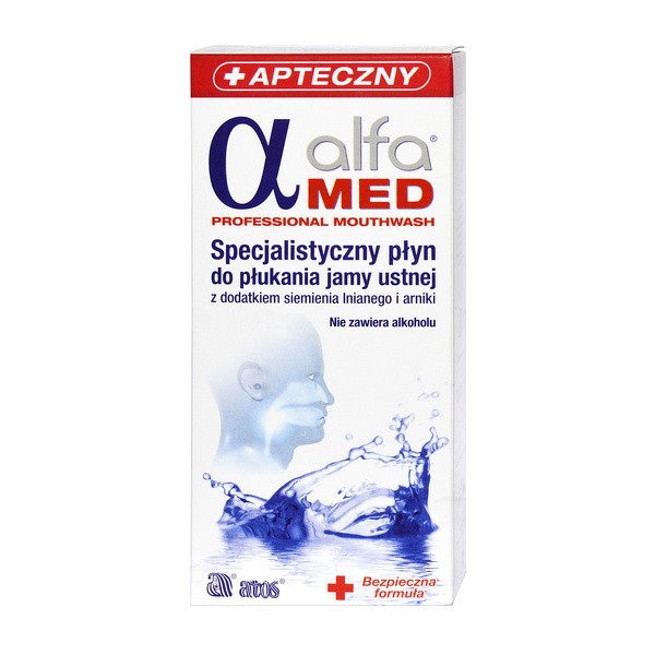 Alfa Med, płyn do płukania jamy ustnej, 200 ml