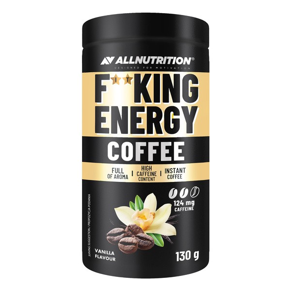 Allnutrition Fitking Energy Coffee, smak waniliowy, 130 g