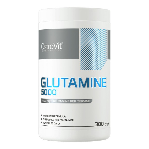 OstroVit Glutamine 5000, kapsułki, 300 szt.