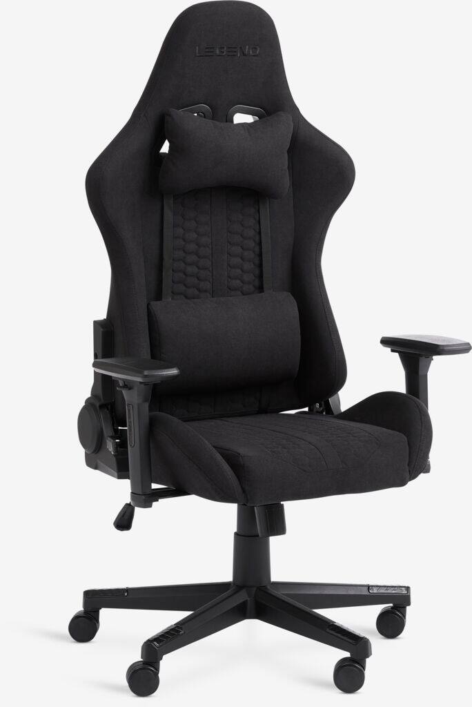 NIBE NIBE Gaming Chair Sort Stof/Sort
