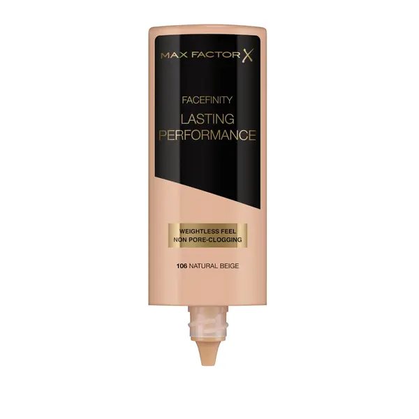 Max Factor Lasting Performance, podkład do twarzy, 106 Natural Beige, 35 ml