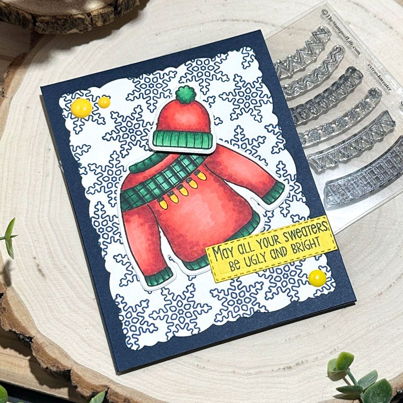 extras4sweater Clear Stamp Set